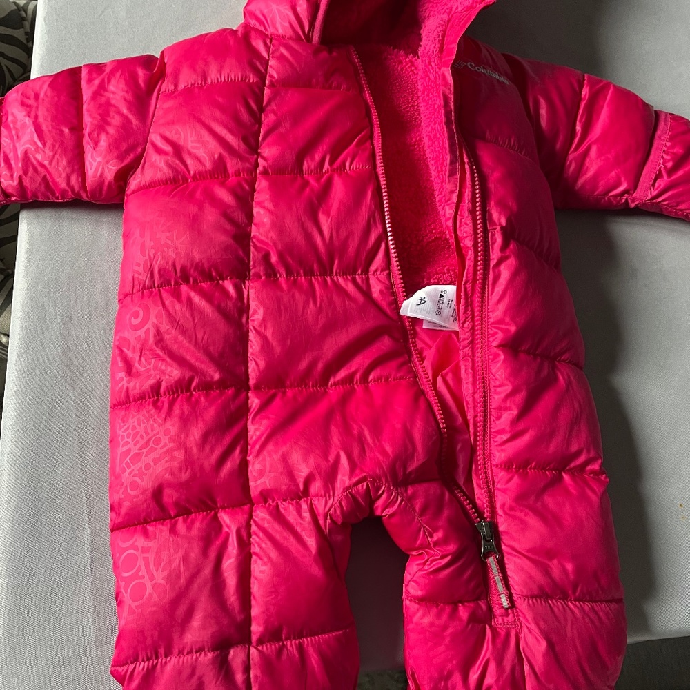 Columbia infant snowsuit